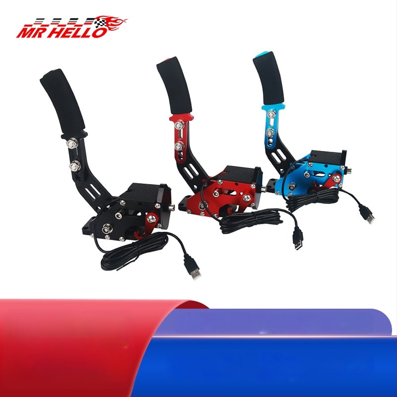 MrHello driftový simulátor ručnej brzdy pre závodné hry — hliníková zliatina, BX101975, kompatibilný s G27/G29, T500, G25, T300