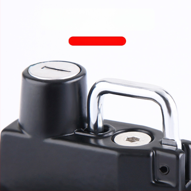 Zámok prilby pre elektrický motocykel — hliníková zliatina, model Dragon Head Handlebar Helmet Lock, vhodný pre 24 mm trubku, hmotnosť 246 g, značka Nanke