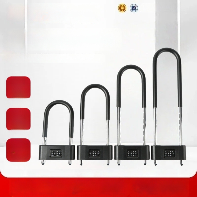 813 Zámok s kódom – Zliatina zinku s ABS povlakom – Zámok na domáce použitie – Vhodný pre sklenené dvojdverové a posuvné dvere – Moderný minimalistický štýl