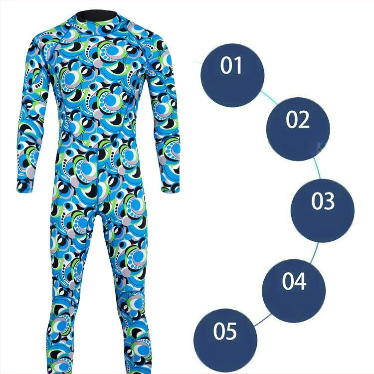 Wetsuit 3 mm termálny, kamufláž, jednopanelový, unisex