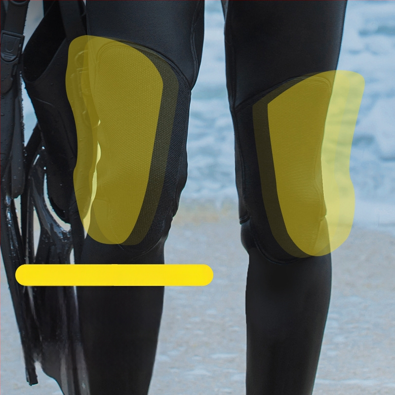 3mm unisex kompletný potápačský oblek s dlhými rukávmi, SCR neoprén 90% + nylon 10%, tepelná ochrana, vhodný pre všetky ročné obdobia