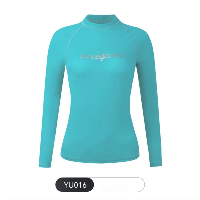 DIVESTAR unisex potápačský oblek s dlhými rukávmi, UV ochrana, Lycra, rýchloschnúci, na plávanie a vodné športy