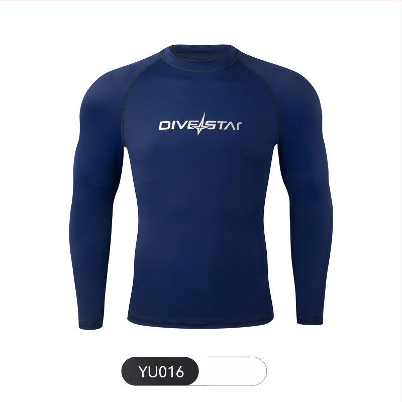 DIVESTAR unisex potápačský oblek s dlhými rukávmi, UV ochrana, Lycra, rýchloschnúci, na plávanie a vodné športy