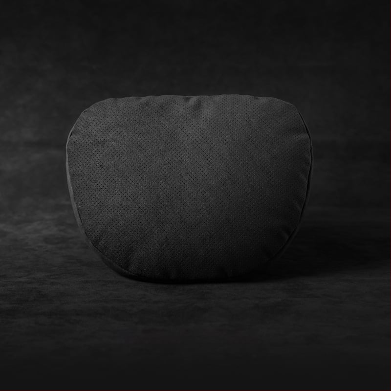 Automašīnas galvas balsts ar jostas atbalstu un kakla spilvenu, Vienkāršs stils (Zīmols: Evans; Ārējais materiāls: zamšs; Pildījums: bioloģiskais velūrs; Stils: Vienkāršs; Sezona: der visām sezonām)