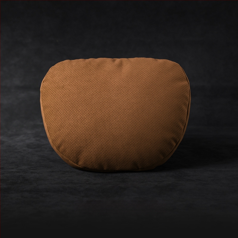 Automašīnas galvas balsts ar jostas atbalstu un kakla spilvenu, Vienkāršs stils (Zīmols: Evans; Ārējais materiāls: zamšs; Pildījums: bioloģiskais velūrs; Stils: Vienkāršs; Sezona: der visām sezonām)