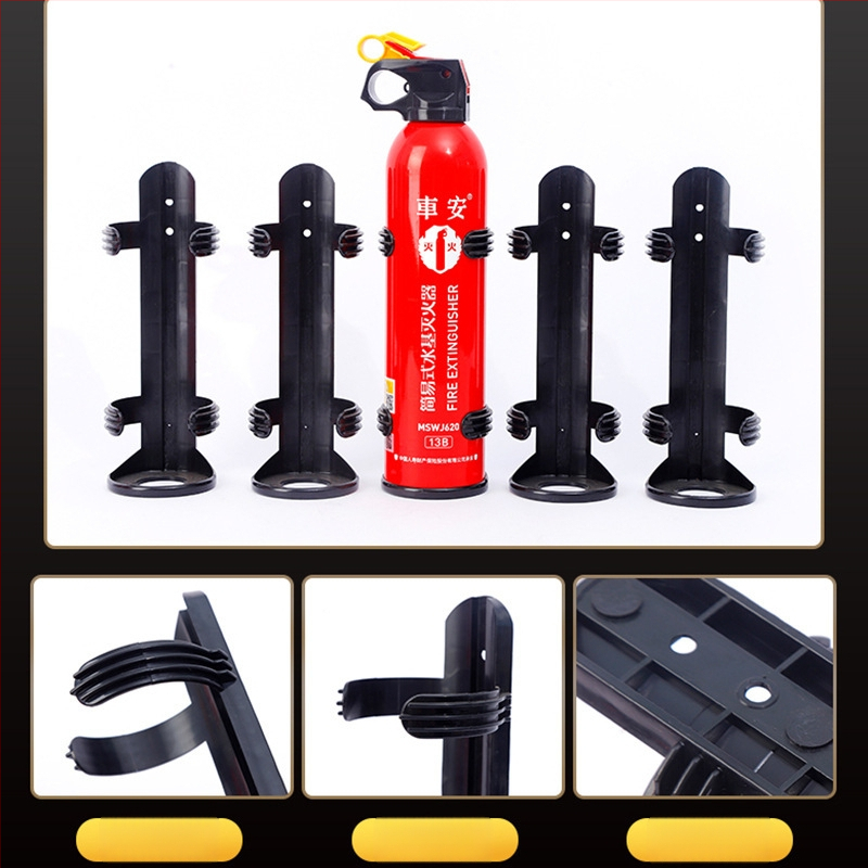 Držiak na upevnenie hasičského prístroja do auta, PVC na báze vody, prispôsobiteľný