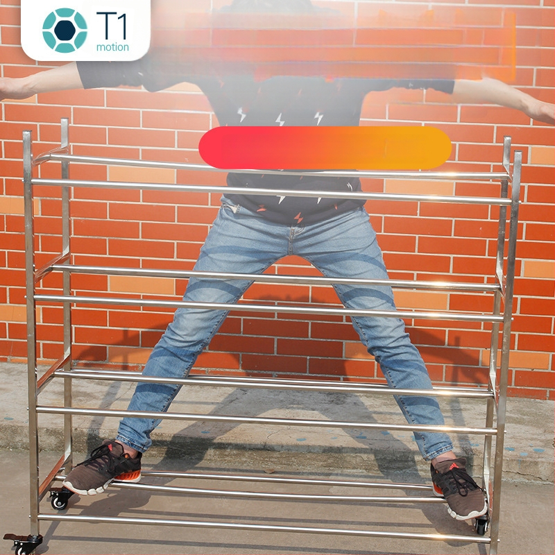 Stojan na ukážku basketbalu pre školy (Hmotnosť 7,6 kg; Značka T1; Kategória: stojan na lopty)