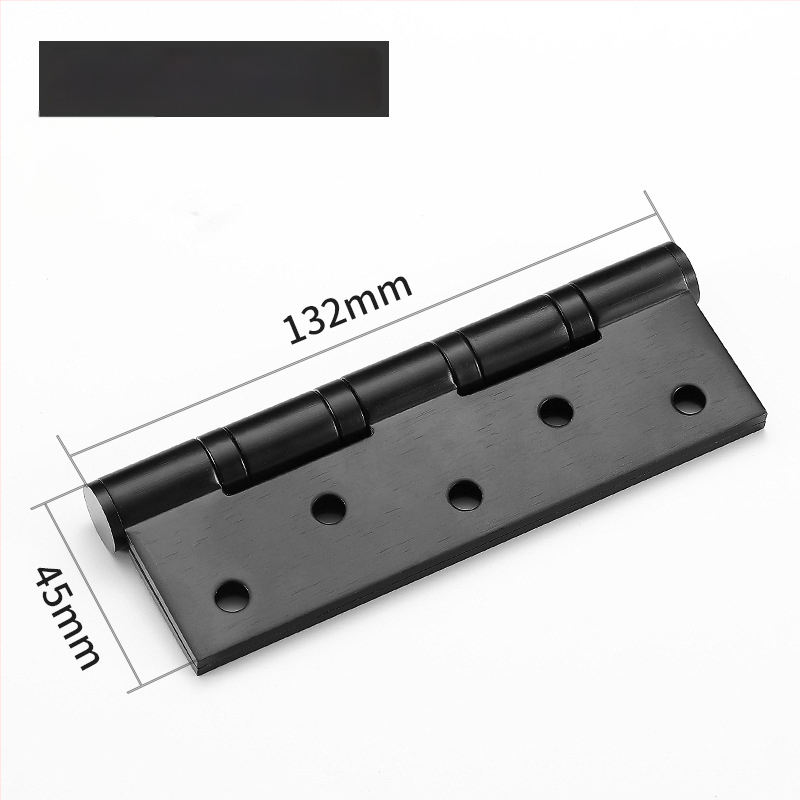 Pánt dverový z 201 nerezovej ocele, plochý, bez drážky, pre drevené dvere