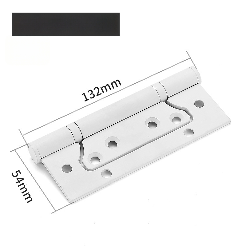 Pánt dverový z 201 nerezovej ocele, plochý, bez drážky, pre drevené dvere