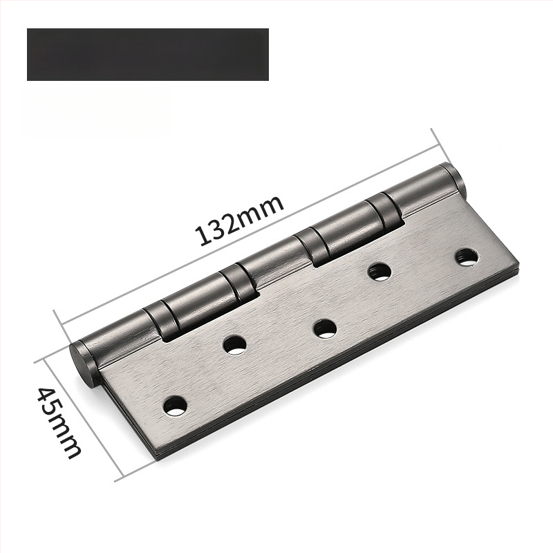 Pánt dverový z 201 nerezovej ocele, plochý, bez drážky, pre drevené dvere