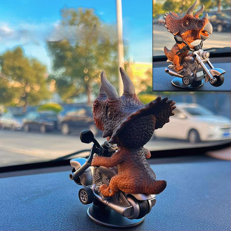 Dekoračný doplnok do interiéru auta s motívom dinosaura drift - DF2 model, plastový materiál, značka Group ch, bez loga