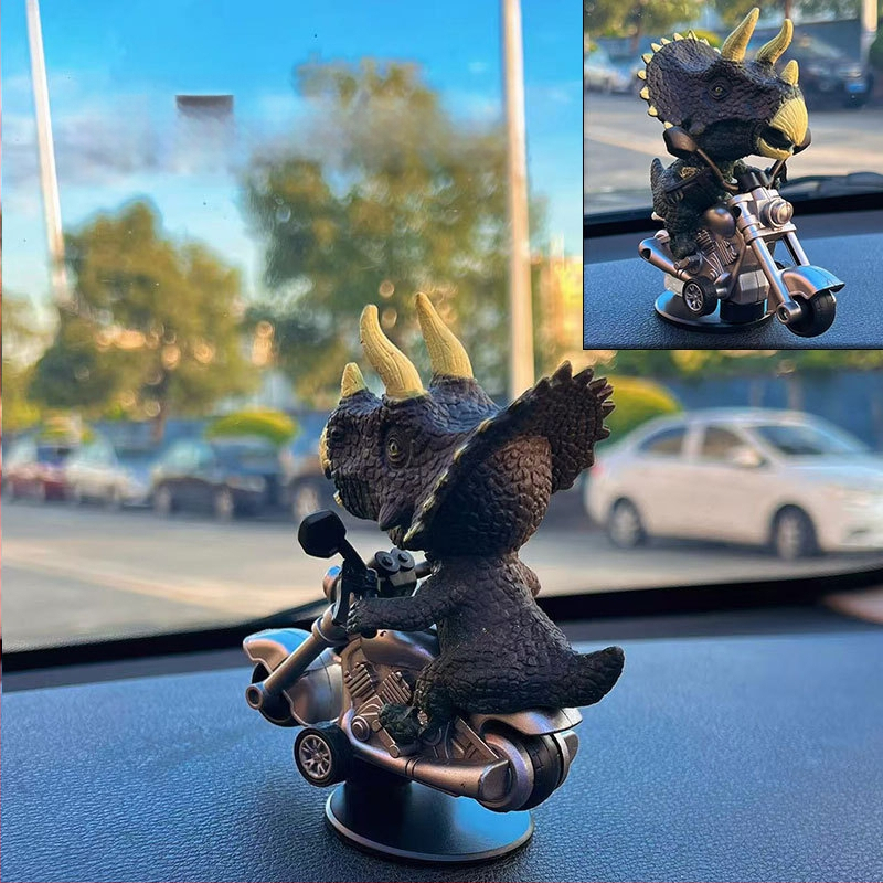 Dekoračný doplnok do interiéru auta s motívom dinosaura drift - DF2 model, plastový materiál, značka Group ch, bez loga