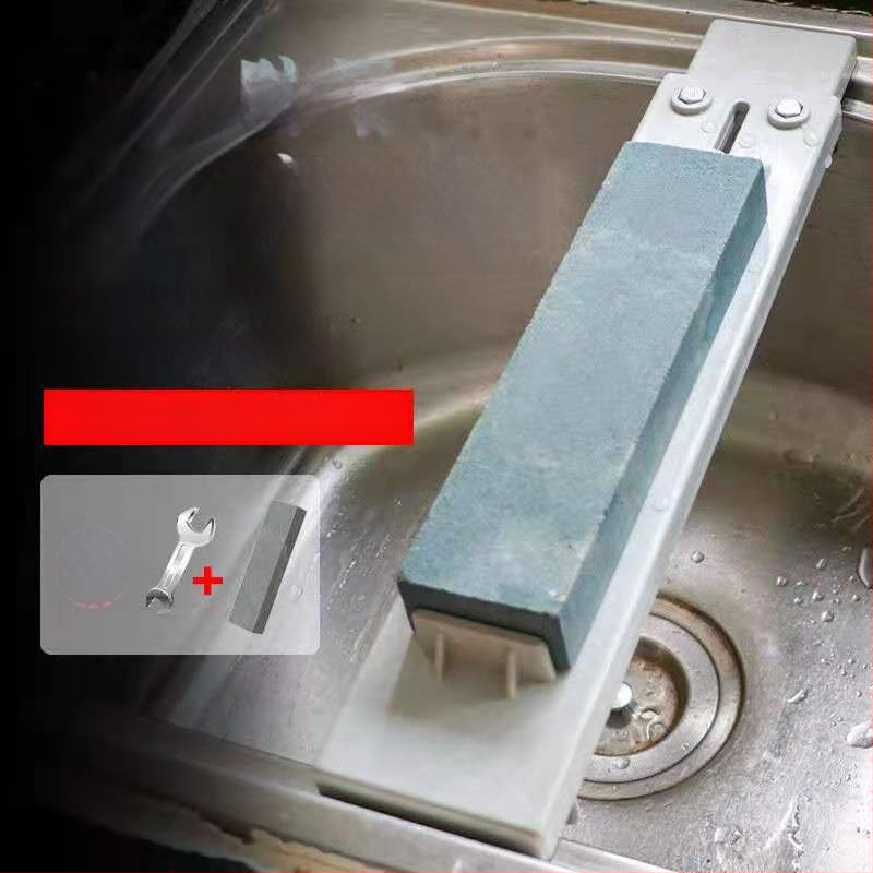 Plastový stojan na brúsenie nožov, hrubšia konštrukcia, nastaviteľný držiak pod drezom, Li Zhe, štýl Španielsko