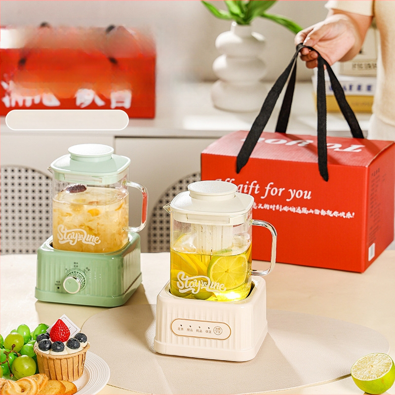 Health Pot s skleneným telom a digitálnym termostatom, objem 1–1,5 L, 220 V, 500 W, dotykové ovládanie