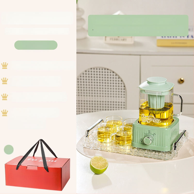 Health Pot s skleneným telom a digitálnym termostatom, objem 1–1,5 L, 220 V, 500 W, dotykové ovládanie