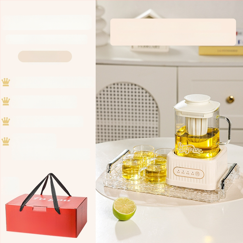 Health Pot s skleneným telom a digitálnym termostatom, objem 1–1,5 L, 220 V, 500 W, dotykové ovládanie