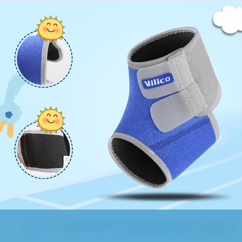 AB071 Detská ochrana členka na vonkajšie športy, priedušná OK kompozitná tkanina, Velcro uzáver, ochrana proti vytočeniu, na všetky ročné obdobia