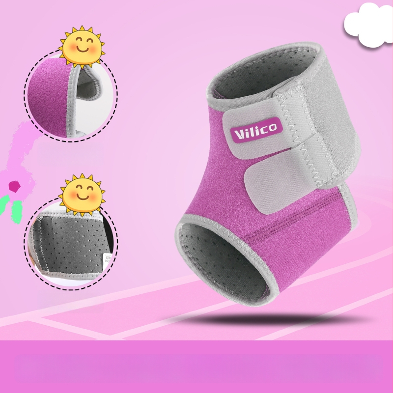 AB071 Detská ochrana členka na vonkajšie športy, priedušná OK kompozitná tkanina, Velcro uzáver, ochrana proti vytočeniu, na všetky ročné obdobia