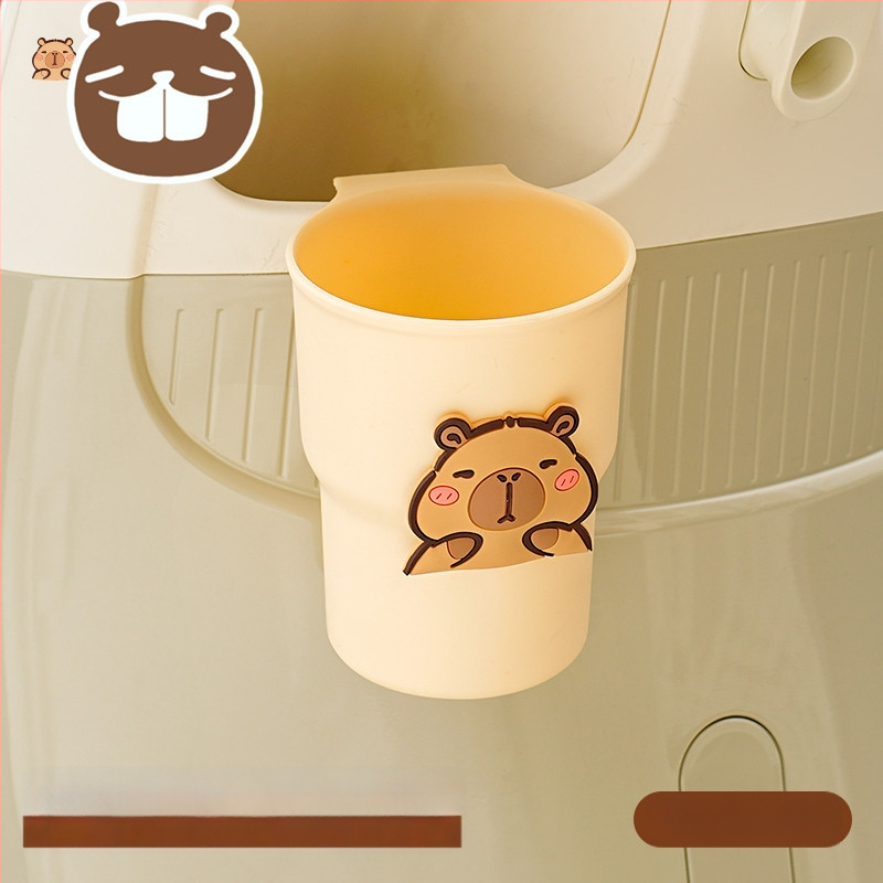 Кожен държач за чаша с клип за електрически скутер, без обработка