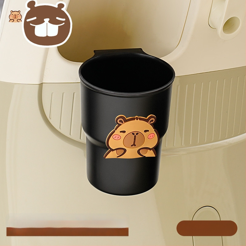 Кожен държач за чаша с клип за електрически скутер, без обработка