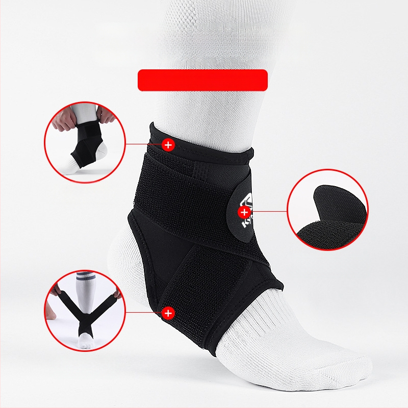 Oporník proti členku pre vonkajšie športy — dospelí, polyestrové vlákno, dynamická podpora, ochrana členku