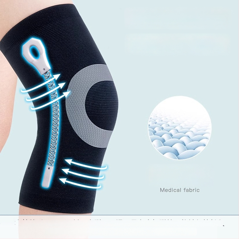 Panapopo kolenné protektory - protišmykové, lekárskej triedy, pre dospelých (Značka: Panapopo; Hlavný materiál: nylon + polyesterové vlákno; Model: YYFH0807; Chránené časti: kolená; Určené pre: dospelých)