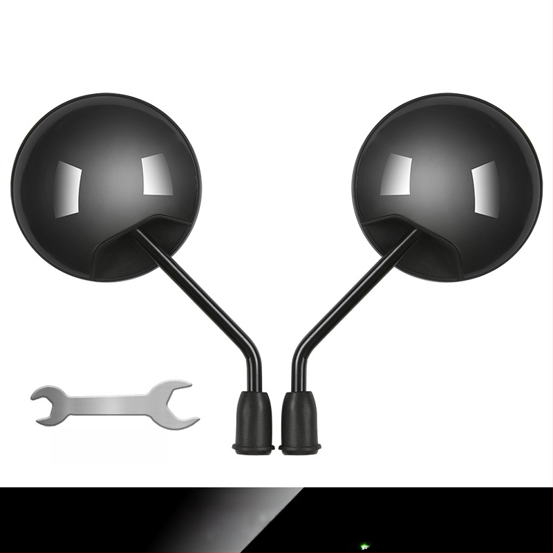 Zadné zrkadlo pre elektrické bicykle a trojkolesové vozidlá, kruhové, pripevnenie s pravým závitom, vysoká odolnosť proti otrasom | Model YJ-B721, Značka YiJu