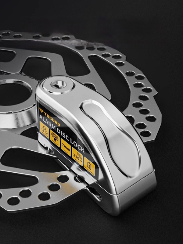 TOSUOD disko stabdžio užraktas su įsilaužimo signalu motociklams ir dviračiams