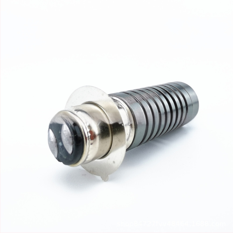 LED svetlomet na motorku H6/P15D/H4 s ventilátorom, 30W, 3500 lm, 10-80V, IP68