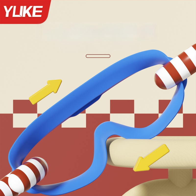 Детски плувни очила с антизамъгляване, водоустойчиви, HD лещи от поликарбонат, с голяма рамка