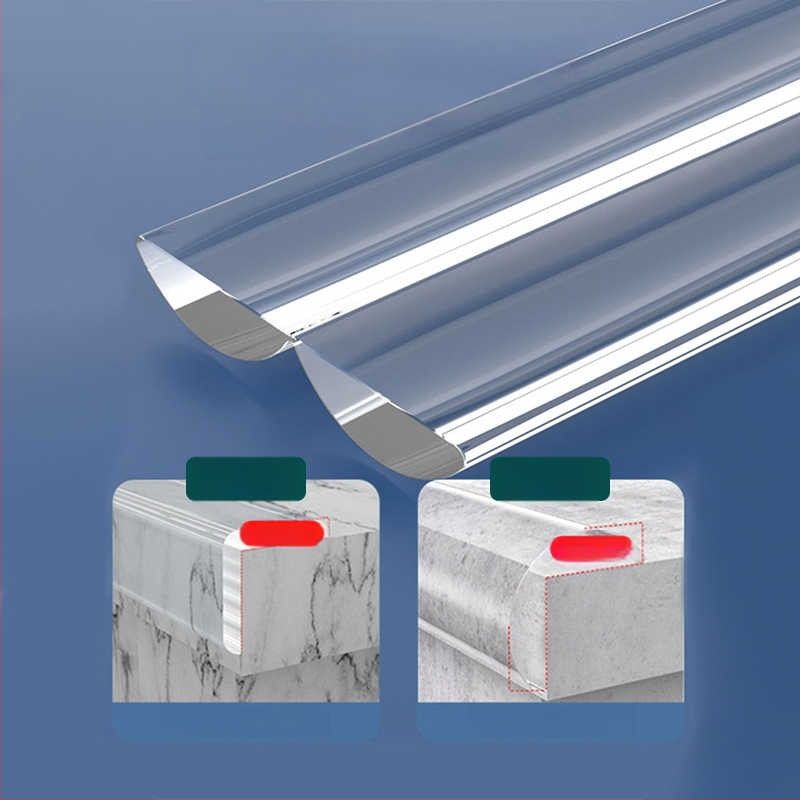 Zuo Gang priehľadný silikónový proti kolíziám pás pre okraje stola a rohy stien, bez zápachu