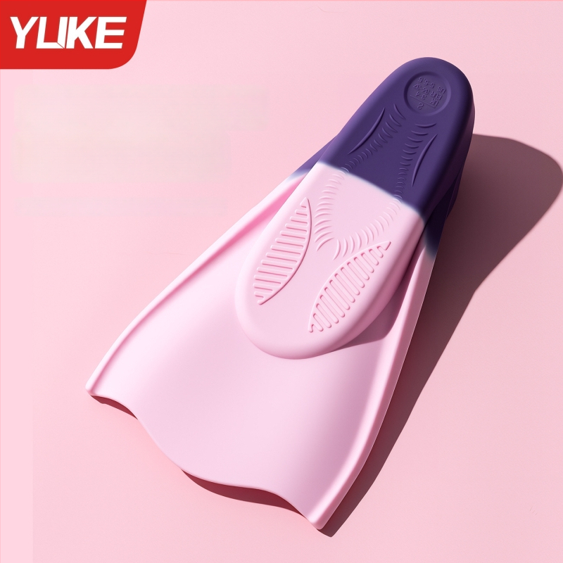 Silikónové krátke plutvy na plávanie – tréning, Yuke JP624