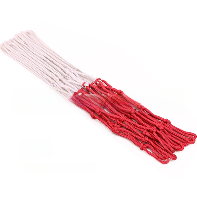 Nylonová sieť na basketbalový panel pre súťažné použitie, kompatibilná s stĺpmi a stojanmi, bez tlače loga