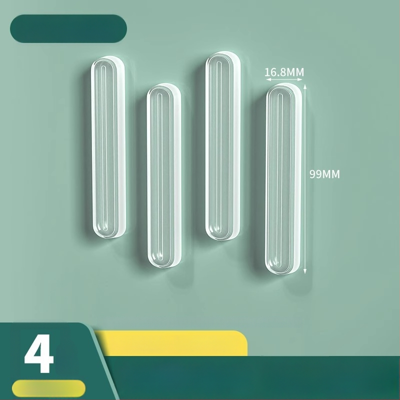 Silikónový tlmič proti nárazu pre dverové rukoväte a dvier skriniek, sada 2 kusy, značka Shouli