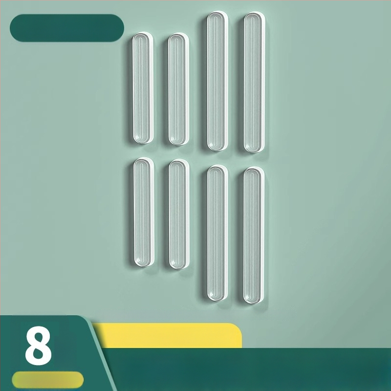 Silikónový tlmič proti nárazu pre dverové rukoväte a dvier skriniek, sada 2 kusy, značka Shouli