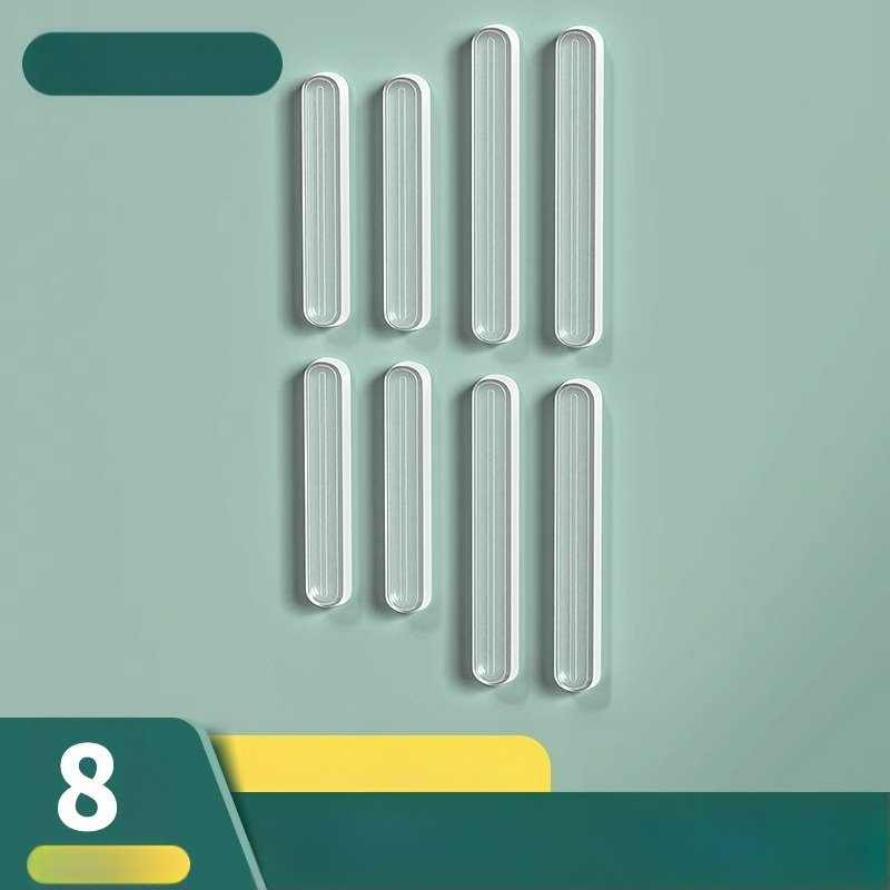 Silikónový tlmič proti nárazu pre dverové rukoväte a dvier skriniek, sada 2 kusy, značka Shouli