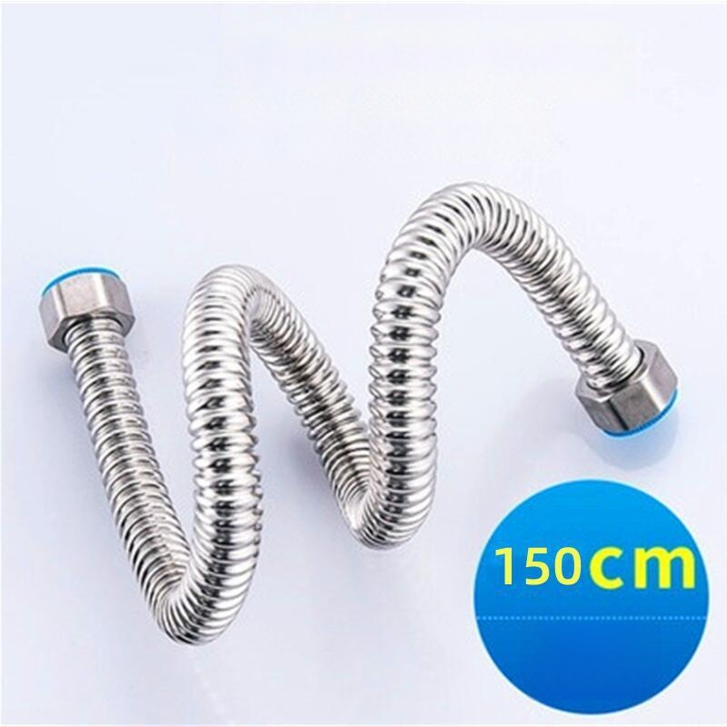 304 nerezová oceľová gofrovaná hadica pre prívod vody na sprchu a práčku — zabudovaná inštalácia do steny, 1.0 MPa, normálna teplota, proti úniku, značka Jinhong