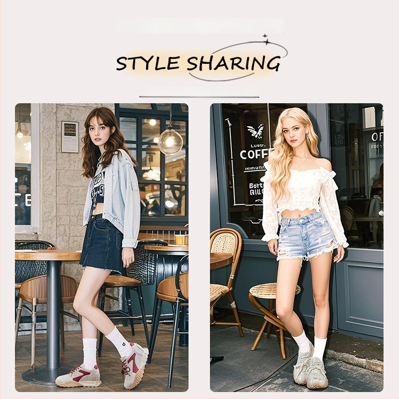 Μινγκλιου dad sneakers με ανύψωση 6 εκ, επάνω μέρος από συνθετικό δέρμα, κορδόνια μπροστά, σόλα από καουτσούκ, για γυναίκες