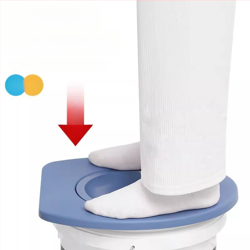 Prenosný kruh na toaletu pre seniorov – Pengyi, Simple Toilet Seat Ring, moderný minimalistický štýl