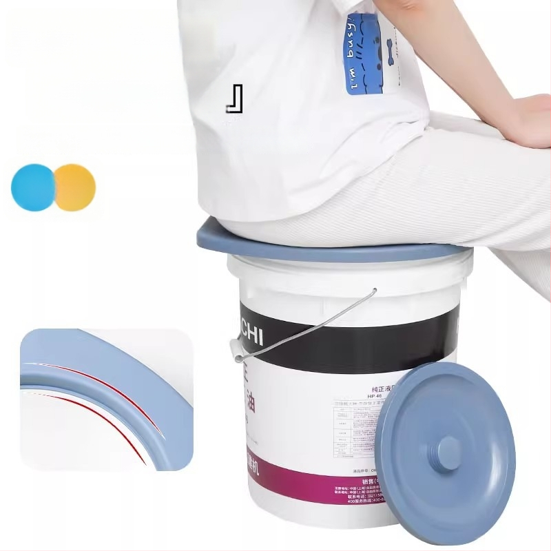 Prenosný kruh na toaletu pre seniorov – Pengyi, Simple Toilet Seat Ring, moderný minimalistický štýl