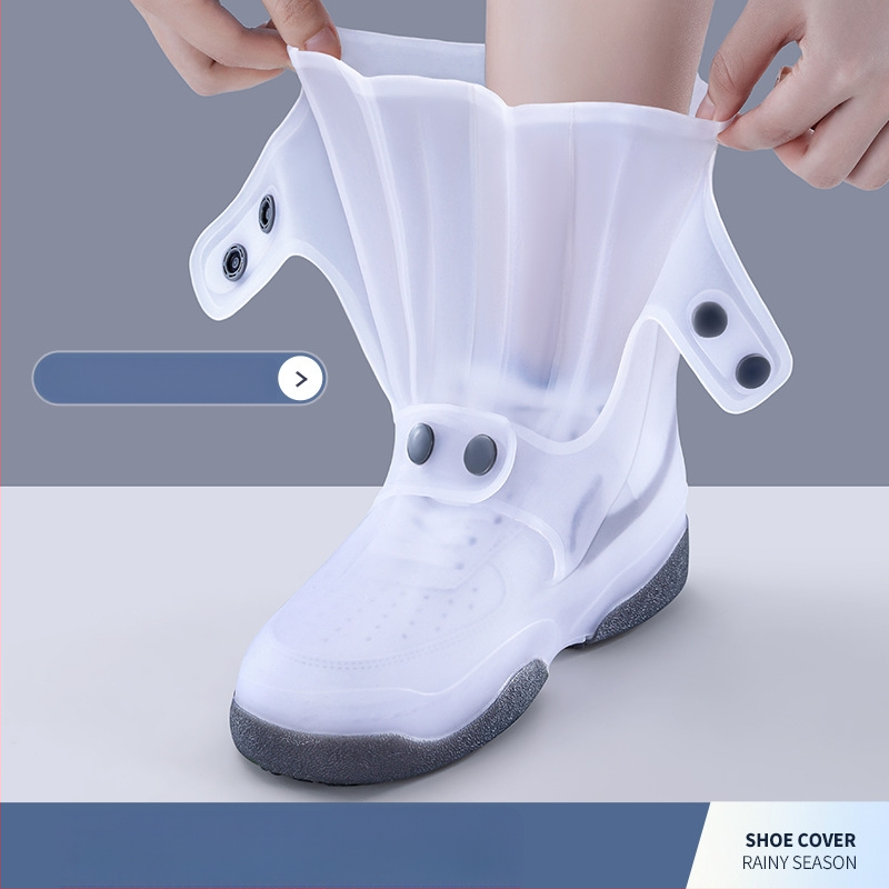 Silikónový návlek na topánky do dažďa – vodeodolný, protišmykový, odolný voči opotrebeniu, ochrana proti špine