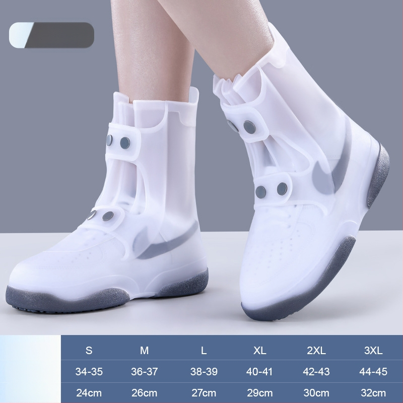 Silikónový návlek na topánky do dažďa – vodeodolný, protišmykový, odolný voči opotrebeniu, ochrana proti špine