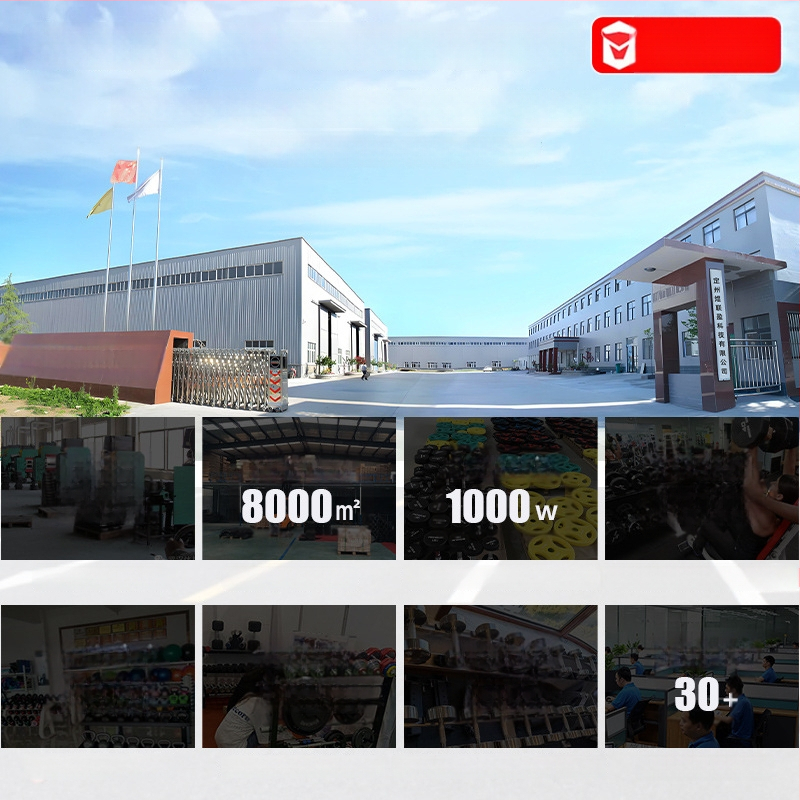 Činka z nehrdzavejúcej ocele, okrúhla hlava, gumový povlak, profesionálny tréning