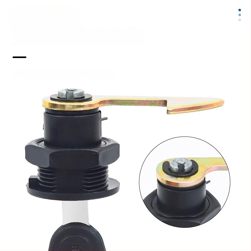 Zámok kufru elektrického vozidla, univerzálny, Materiál: ABS+železo; Model: Iný; Štýl: Moderné a jednoduché