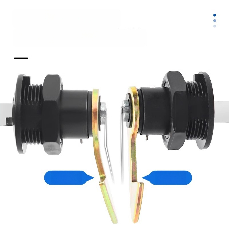 Zámok kufru elektrického vozidla, univerzálny, Materiál: ABS+železo; Model: Iný; Štýl: Moderné a jednoduché