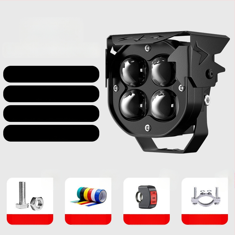 LED reflektor pre elektrické vozidlá, 20W, hliníkové puzdro, 12-85V, model MQ-270A30