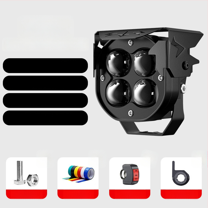 LED reflektor pre elektrické vozidlá, 20W, hliníkové puzdro, 12-85V, model MQ-270A30