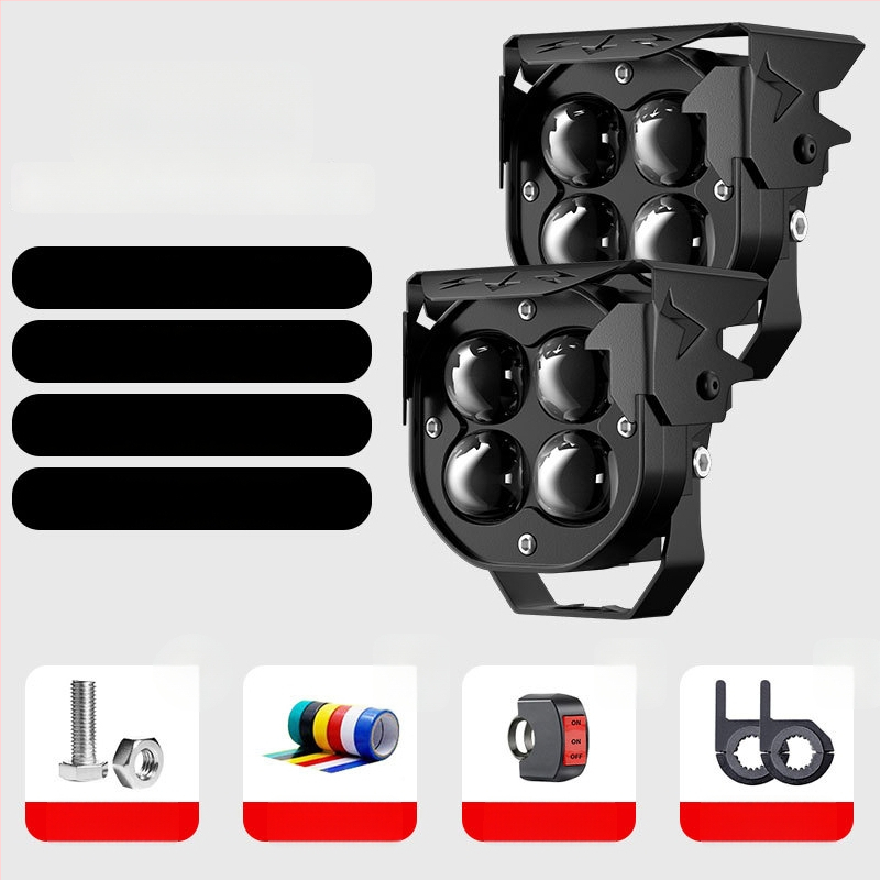 LED reflektor pre elektrické vozidlá, 20W, hliníkové puzdro, 12-85V, model MQ-270A30