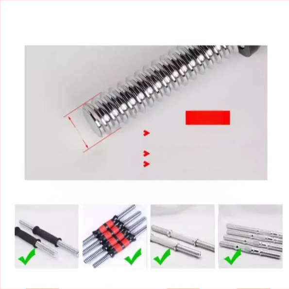 Jinbo Sports prepojovací diel na činky, liatina – príslušenstvo pre domáce posilňovanie