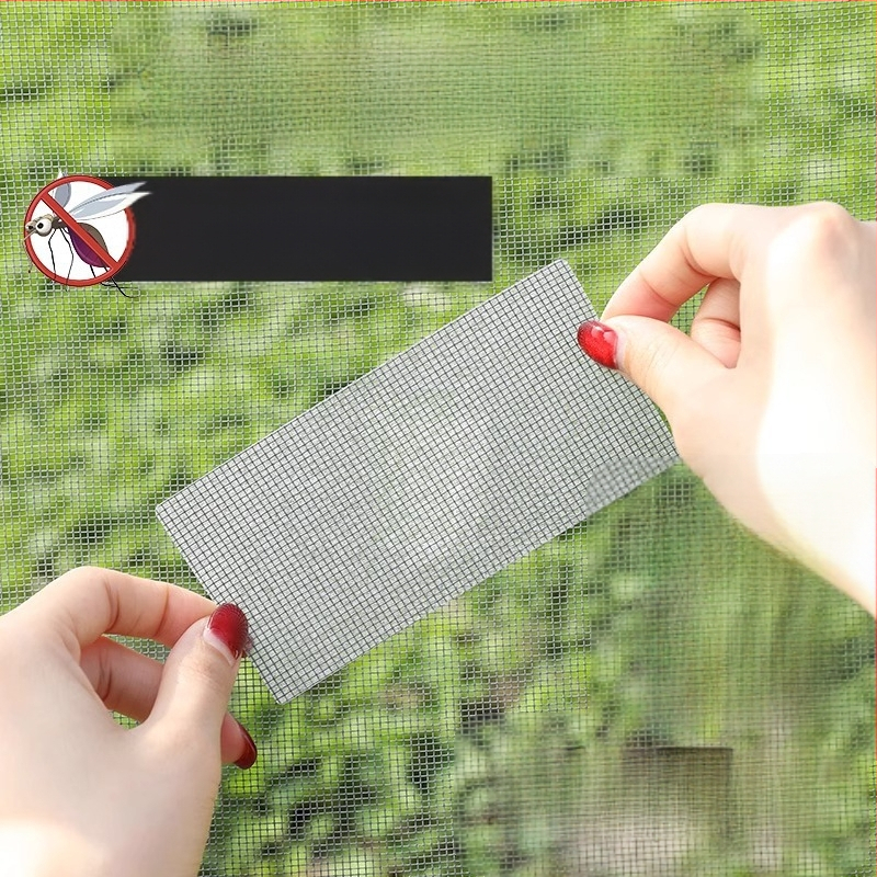 Patch na opravu siete proti komárom pre okno – samolepiaci, dýchajúci, jednorazový